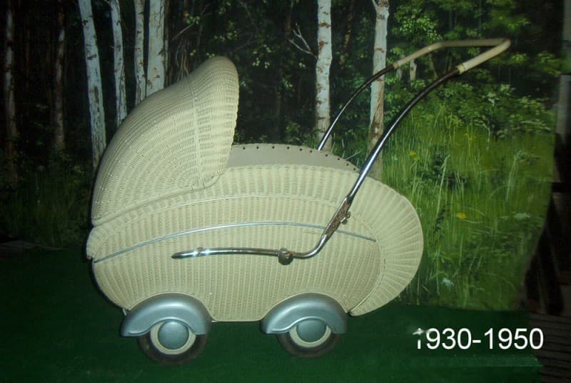Kinderwagen im Wandel der Zeit , alter Kinderwagen , Festumzug