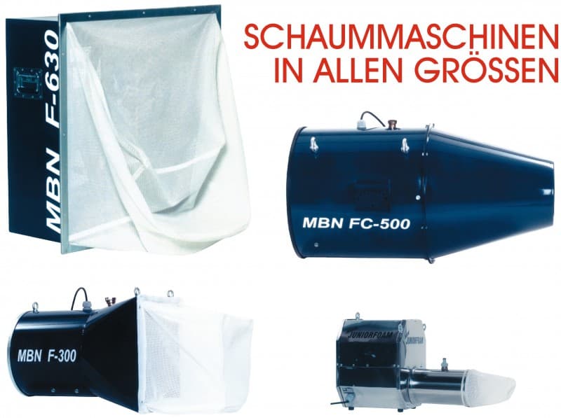 Schaummaschinen&Schaumkanonen in allen Größen