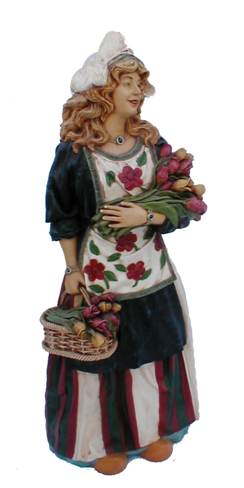 Frau mit Blumen Figur – 2