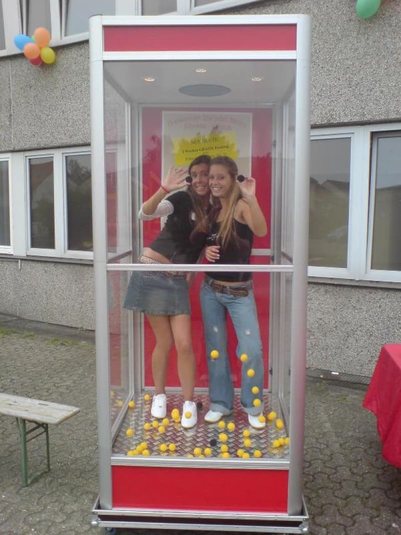 Wirbelwindbox / Windbox (Bälle) / Cashbox / Gewinnspiel / Bälle fangen – 3