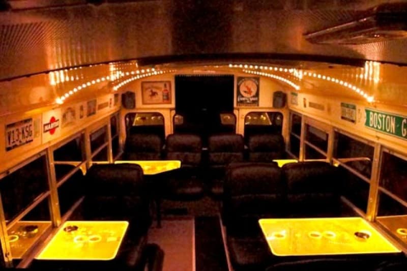 Partybus 8 bis 26 Sitzplätze US School Bus-Bar – 5