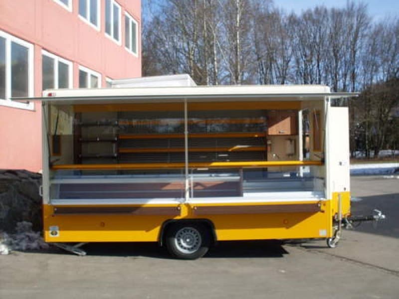 Verkaufsanhänger, Verkaufshänger, Kaffeemobil, Verkaufswagen, Hänger Borco Höhns 4100 – 5