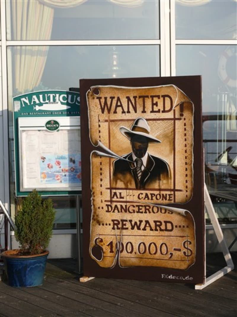 Fotowand Al Capone , Amerika Dekoration – 2
