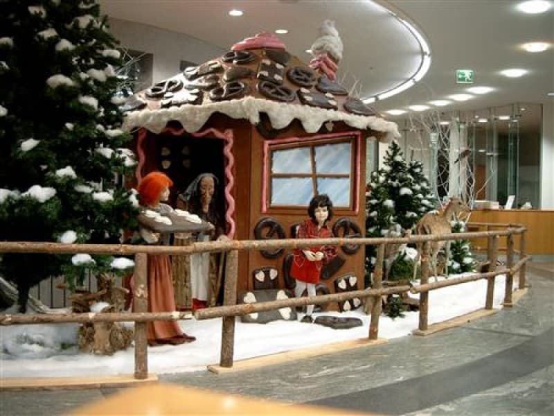 Märchen Dekoration Hexenhaus , Weihnachten , Weihnachtsdekoration – 4