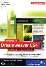 Adobe Dreamweaver CS4 - Der praktische Einstieg