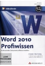 Word 2010 Profiwissen - Videotraining