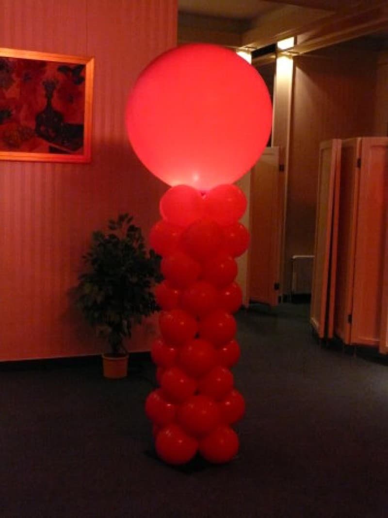 Ballondekoration Leuchtballons , Luftballon