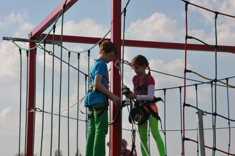 Kinderhochseilgarten mieten