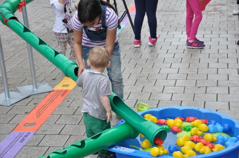 Wasserbaustelle - Wasserlabyrinth mieten – 4