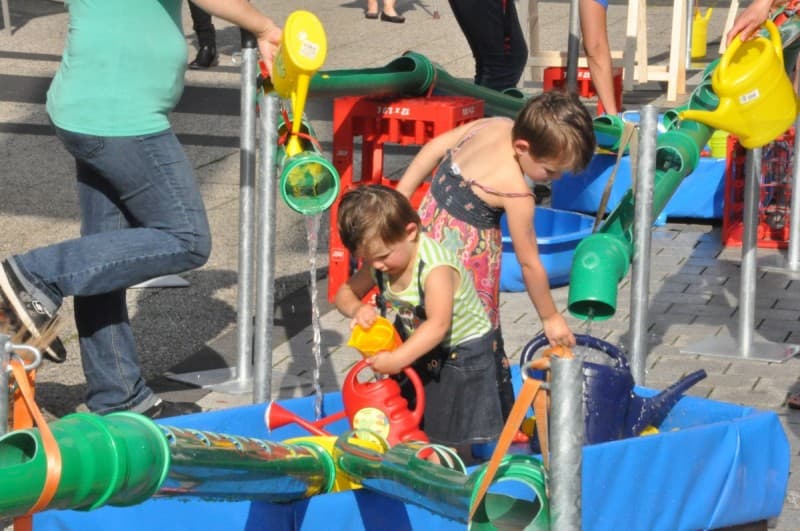 Wasserbaustelle - Wasserlabyrinth mieten – 2