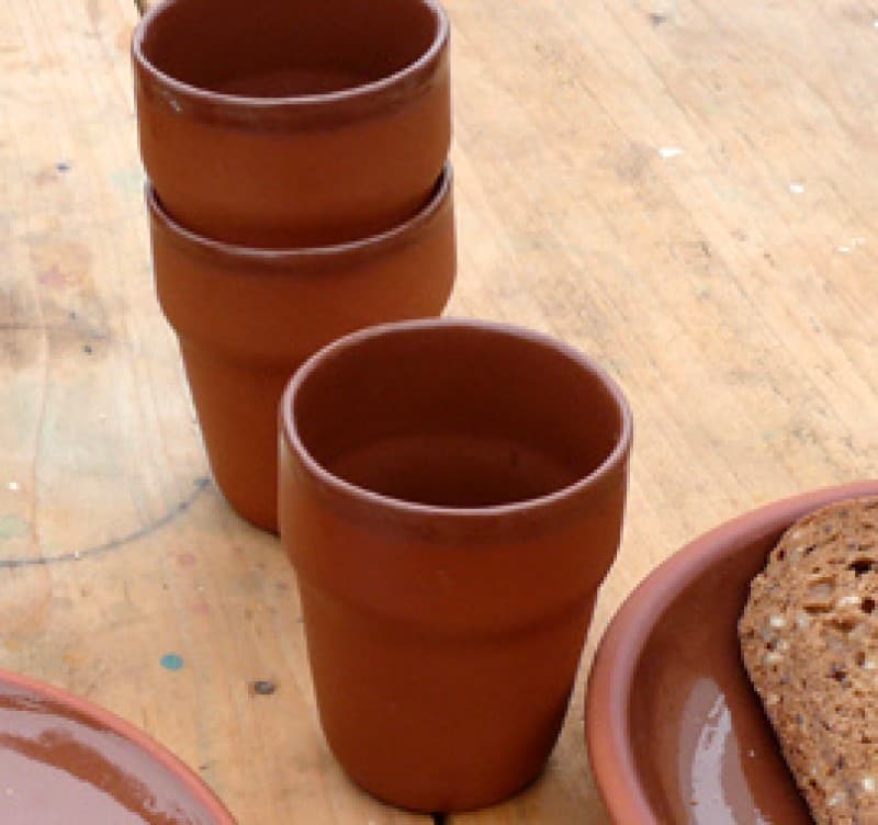 Mittelalter Becher , Mittelaltergeschirr