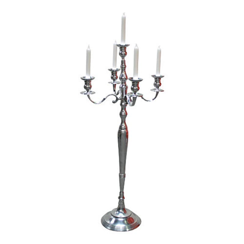 Kerzenständer mieten – Edle Kandelaber in Silber & Gold für Ihre Tischdeko – 4