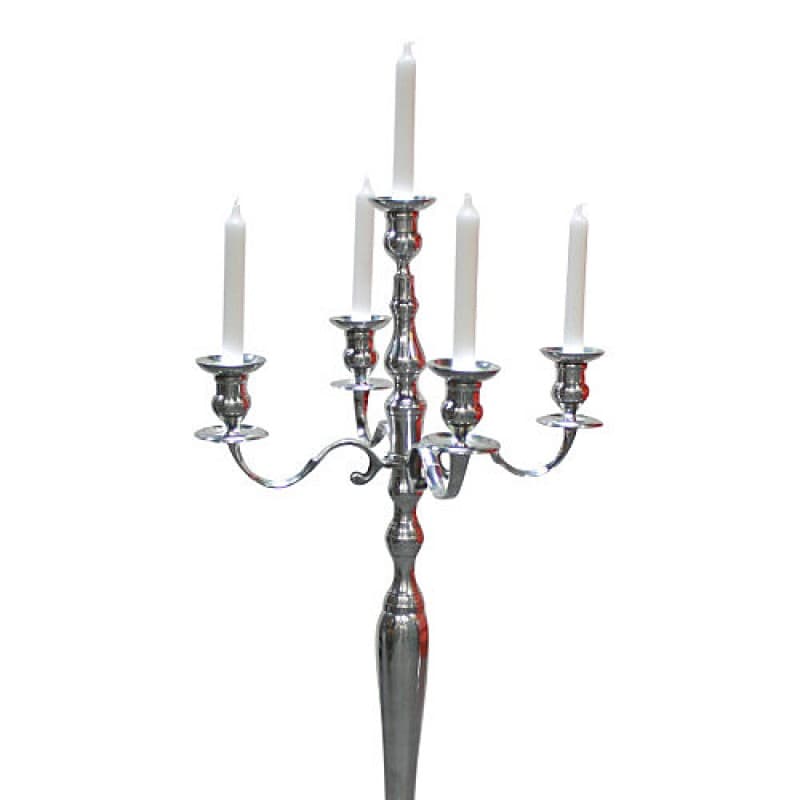 Kerzenständer mieten – Edle Kandelaber in Silber & Gold für Ihre Tischdeko – 5