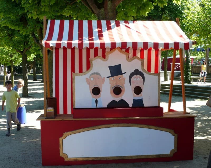 Nostalgie Wurfspiele , Jahrmarkt Spiele , alte Kinderspiele – 2