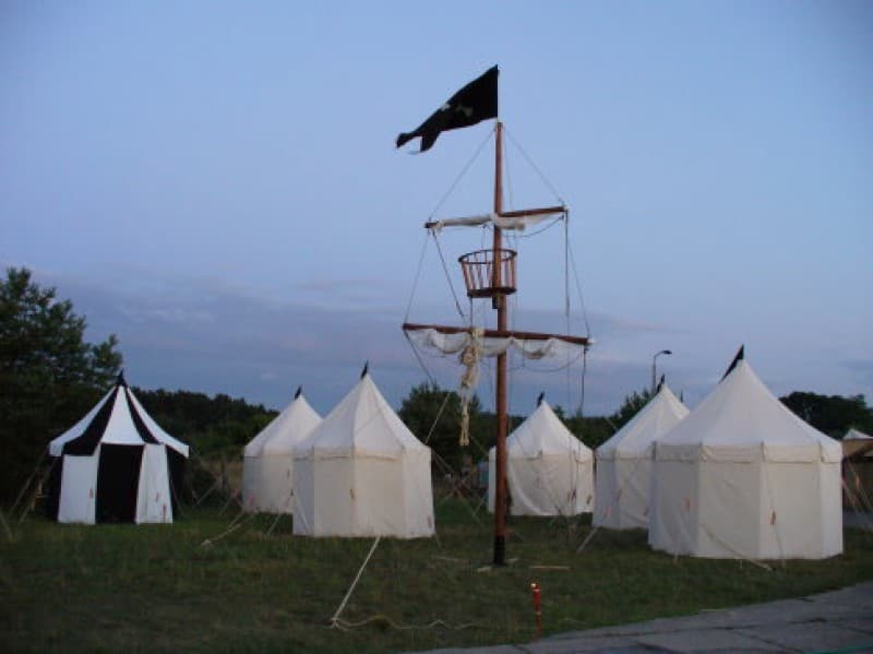 Zelt Mittelalter , Historische Zelte