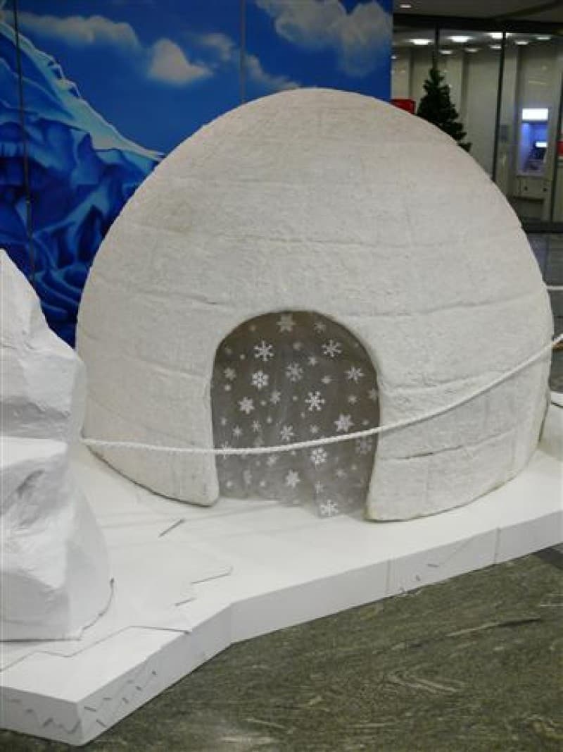 Iglu , Winterdekoration , Winter – 3