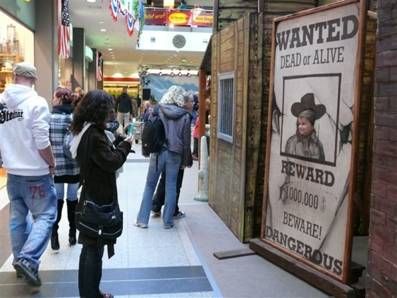 Wildwest Fotowand , Western Dekoration – 2