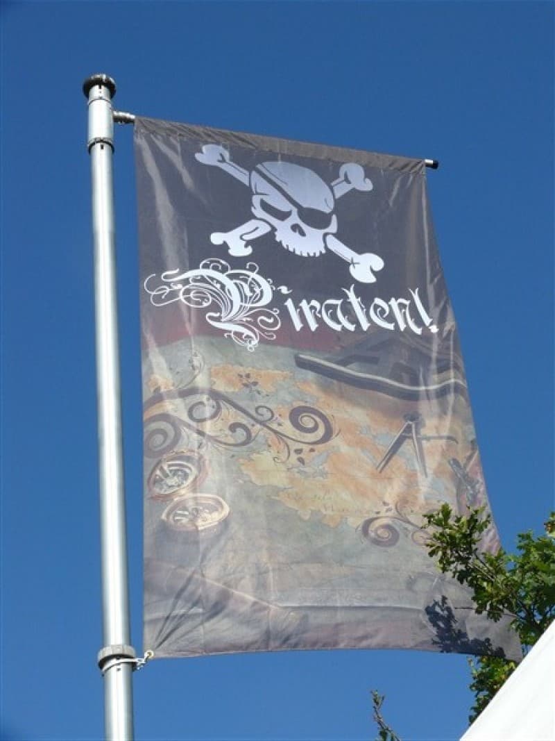 Piratenfahnen , Fahnen Piraten Dekoration – 3