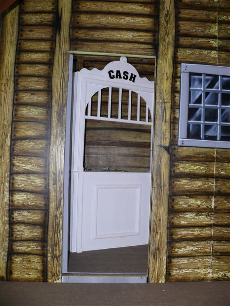 Westernstadt - Bank - komplettes Haus , Western Dekoration – 2