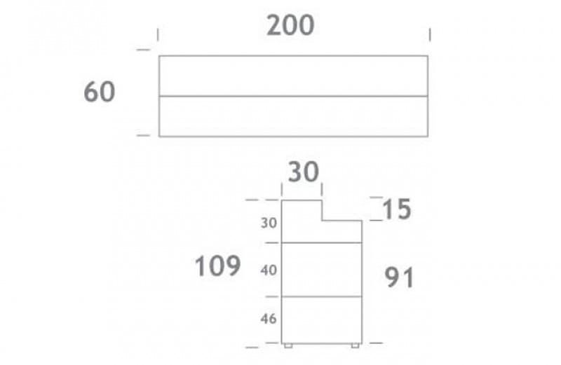 Counter Wenge ArtNr. 7060 – 2