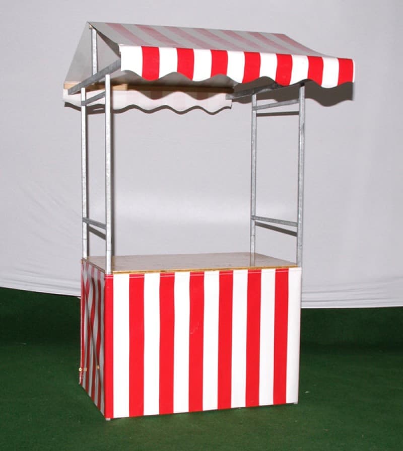 Marktstand klein / Buffetstand / Verkaufsstand / Infostand / Theke / Jahrmarkt / Marktbude – 2