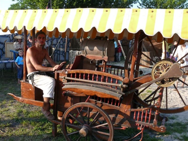 Schleifwagen original - Messer- und Scherenschleifer