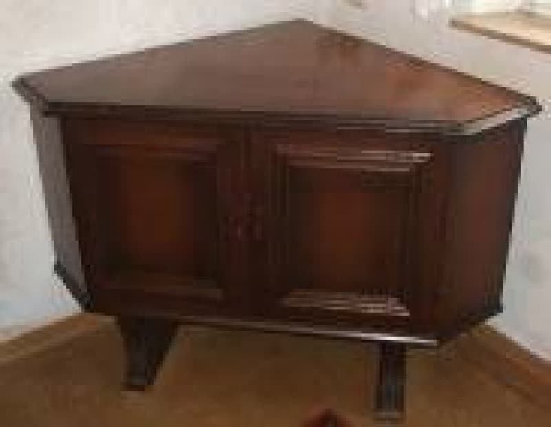 70er Jahre Fernsehschrank und Fernsehtisch, TV, Television, Tisch, Fernsehgerät – 2