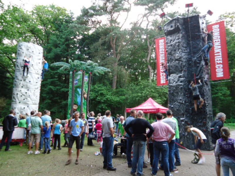 Mobilen 3 - persons Kletterturm für ihr Event mieten – 3