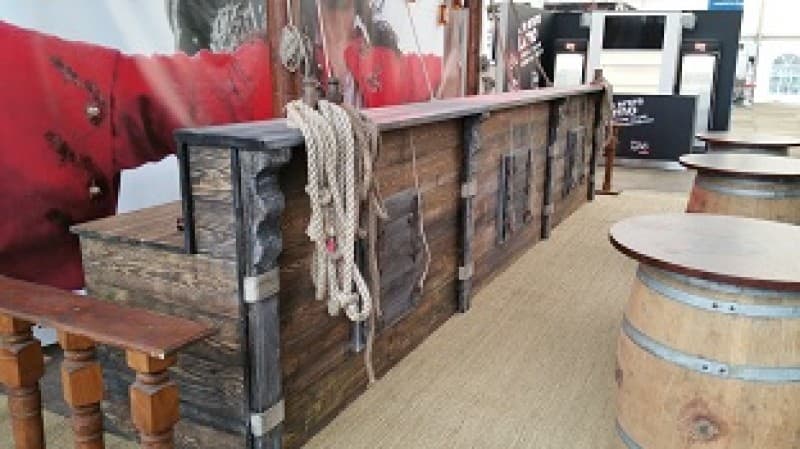 Bartresen , Tresen , Bar , Schiffstresen , Maritime Dekoration , Hafenfest , Strand Party – 3