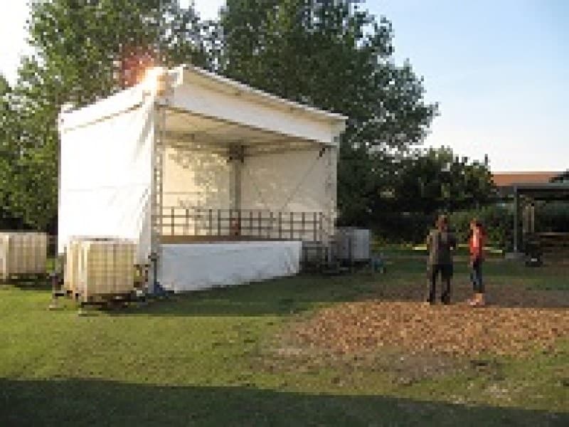 Bühne 6x4 m