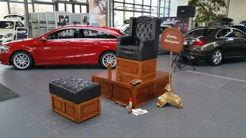 Schuhputzer exklusiv , Schuhe putzen, Shoe Shine Boy