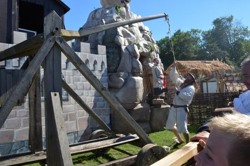 Katapult, Wurfmaschine, Steinschleuder, Mittelalter Dekoration, Blide – 4