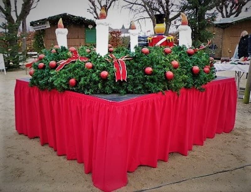 Adventskranz XXL, Weihnachtsdekoration, Weihnachten – 2