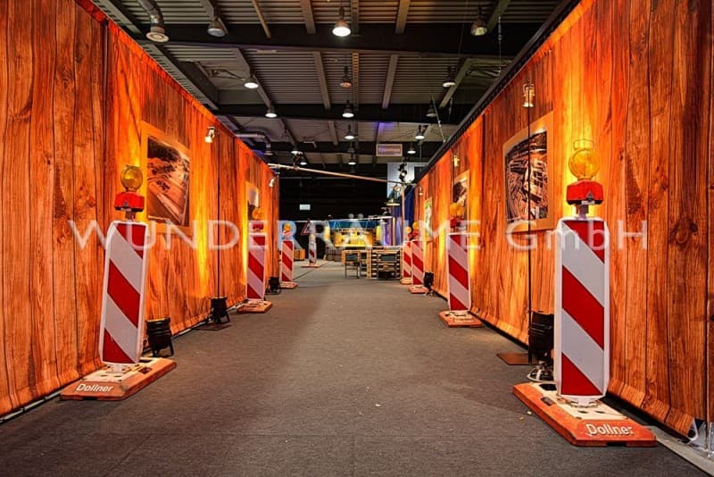 Leinwanddruck "Holzwand" – 2