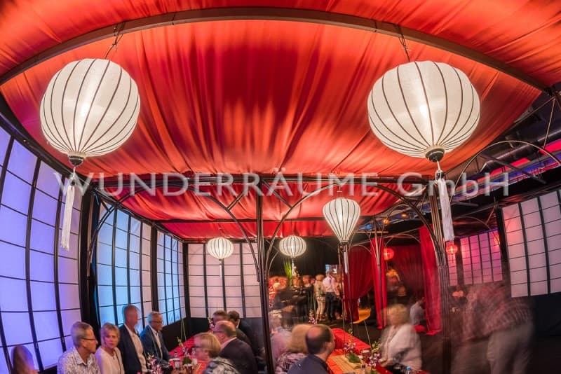 Asiatischer Lampion "Kugel", weiß – 2