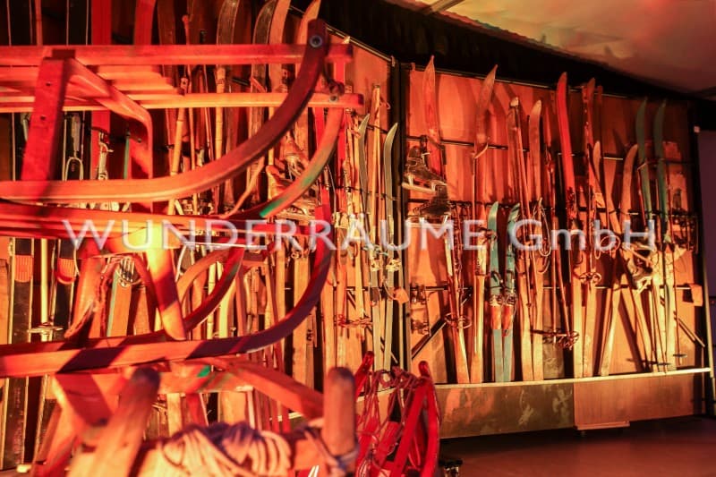 Raumteiler "Skiwand" – 5