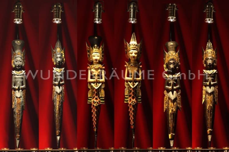 Buddha-Stelen (Set mit 4 Stück) – 2