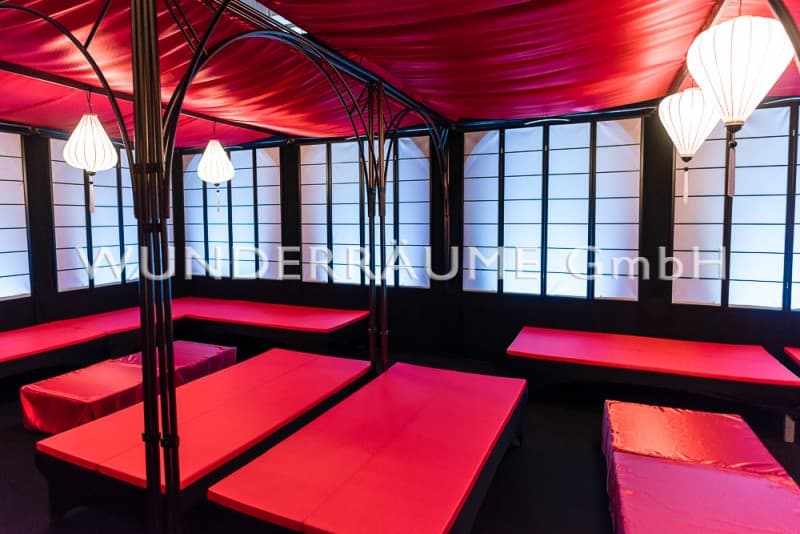 Asienpavillon rot – 4