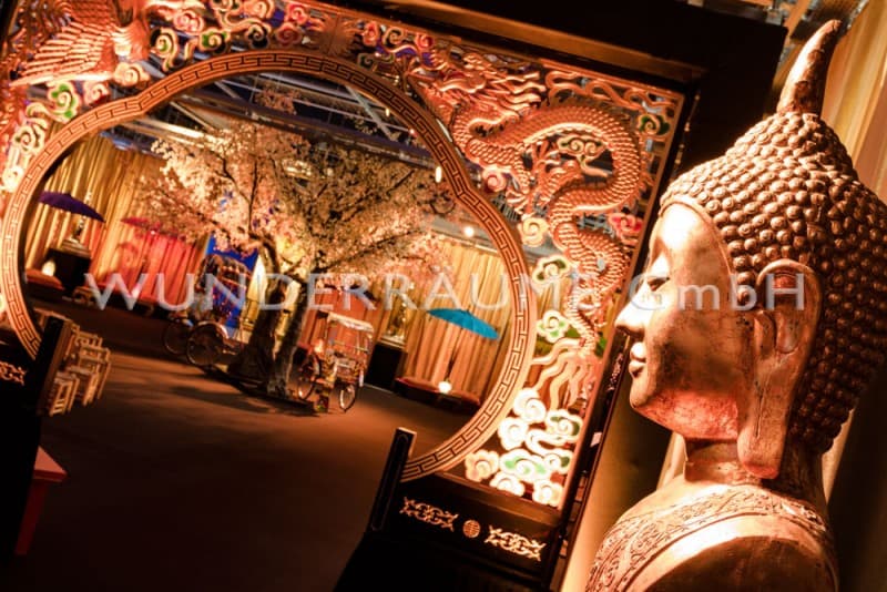 Buddha-Büste, gold – 3