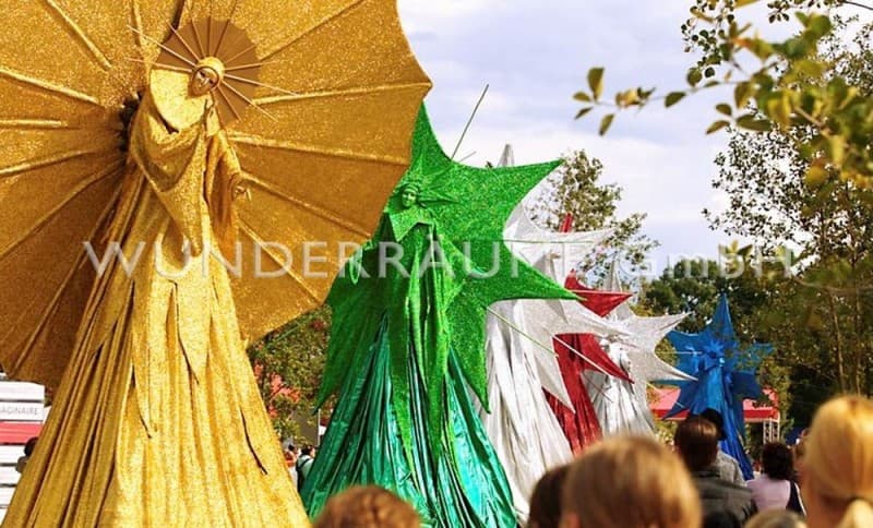 Riesenfigur "Sonne"