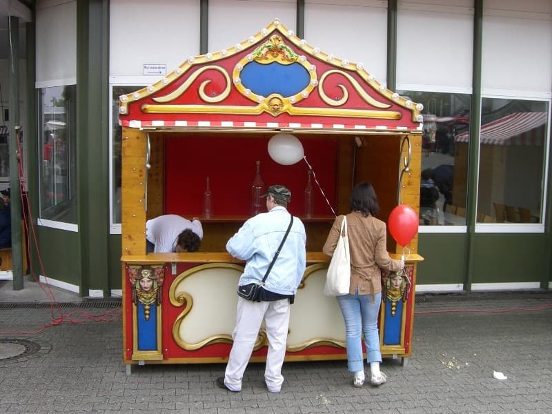 Markthaus Nostalgisch / Marktbude / Markthütte / Weihnachtsmarkthütte / Jahrmarkt / Karussell – 3