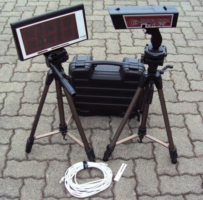 Radaranlage Profi / Radar / Geschwindigkeitsmesser / Messanlage / Speed Check