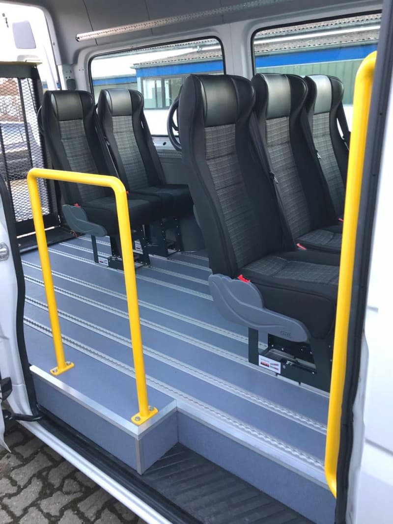 MB Sprinter 9 Sitzer mieten! Minibus, Kleinbus, Schulbus – 3