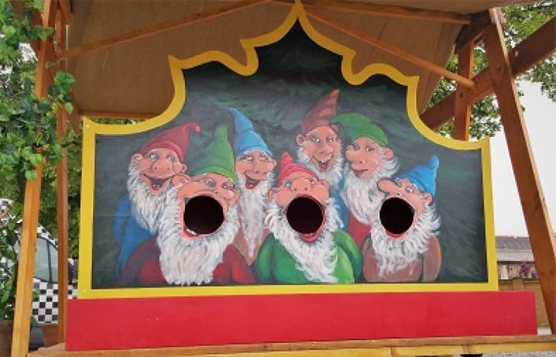 Wurf Spiel - Zwerge, Kinderspiele, Märchenspiele, Maulwerfen – 2