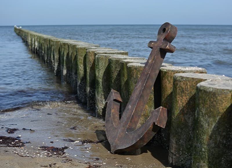 Anker, Schiffsanker, Maritim, Maretime Dekoration, Fischerfest – 2