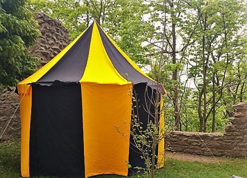 Zelt Mittelalter bunt – 2