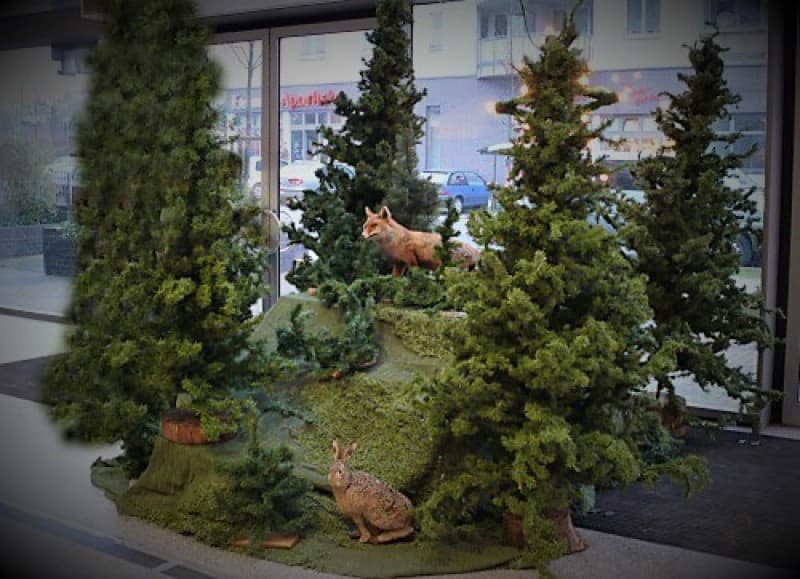 Winterlandschaft - Winterdekoration , Winterlandschaft – 3