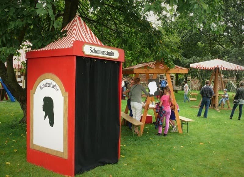 Schattenschneiden Nostalgie , Jahrmarkt , Schattenkabinett – 3