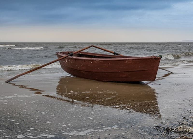 Ruderboot , Maritime Dekoration , Boot , Strand Dekoration
