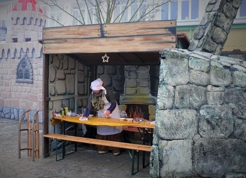 Backstube - Backhaus , Plätzchen backen , Weihnachtsbäckerei , Weihnachtsmarkt